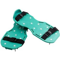 MONLY Grass Spiked Gardening Walking Revitalizing Lawn Aerator Sandals Nail Shoes Tool Nail Cultivator Yard Garden Tool
