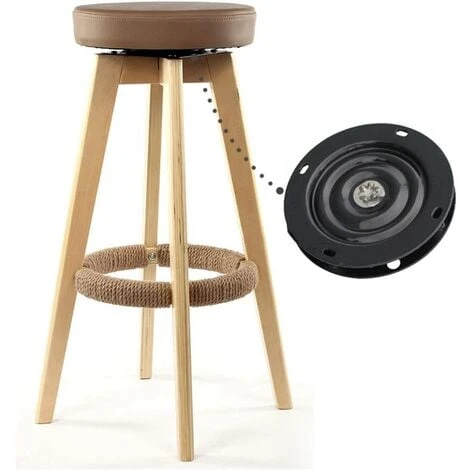 AOUGO Ø16cm Round Turntable Bearing, Swivel Base For Boat Seat/Bar Stool, Heavy Duty Swivel Plate Hardware 2 AOUGO Ø16cm Round Turntable Bearing, Swivel Base For Boat Seat/Bar Stool, Heavy Duty Swivel Plate Hardware - Image 2