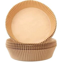 EINEMGELD Air Fryer Disposable Paper Liner, Round Parchment Sheets For Baking