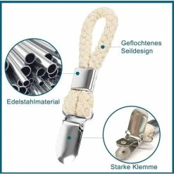 MONLY Towel Hanger, 4 Towel Clips, Towel Clips, Towel Clips, Towel Clips, Tea Towel Holders, Towel Clips, Towel Loops -Vonshef shop 68265518 3