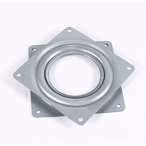 JOORRT Swivel Plate, 4 Square Metal Swivel Swivel Plate 5 JOORRT Swivel Plate, 4 Square Metal Swivel Swivel Plate - Image 5
