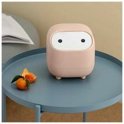 Langray Mini Countertop Trash Can With Lid, Cute Plastic Trash Bin For Desk, Bathroom, Table Or Coffee Table - Throw Cotton Rounds, Makeup Sponges (Pink) 7 Langray Mini Countertop Trash Can With Lid, Cute Plastic Trash Bin For Desk, Bathroom, Table Or Coffee Table - Throw Cotton Rounds, Makeup Sponges (Pink) -Vonshef shop 69698198 3