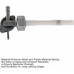 JOORRT Faucet Tube Hose Filter Fuel Gas Tank Switch Replacement For Small Diameter Faucet 50cc 70cc 90cc 110cc 125cc 150cc 200cc 250cc ATV Dirt Bike Go Kart Pit Bike 4 Bike Quad 7 JOORRT Faucet Tube Hose Filter Fuel Gas Tank Switch Replacement For Small Diameter Faucet 50cc 70cc 90cc 110cc 125cc 150cc 200cc 250cc ATV Dirt Bike Go Kart Pit Bike 4 Bike Quad -Vonshef shop 69800870 3