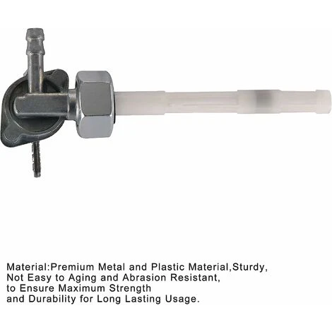 JOORRT Faucet Tube Hose Filter Fuel Gas Tank Switch Replacement For Small Diameter Faucet 50cc 70cc 90cc 110cc 125cc 150cc 200cc 250cc ATV Dirt Bike Go Kart Pit Bike 4 Bike Quad 3 JOORRT Faucet Tube Hose Filter Fuel Gas Tank Switch Replacement For Small Diameter Faucet 50cc 70cc 90cc 110cc 125cc 150cc 200cc 250cc ATV Dirt Bike Go Kart Pit Bike 4 Bike Quad - Image 3