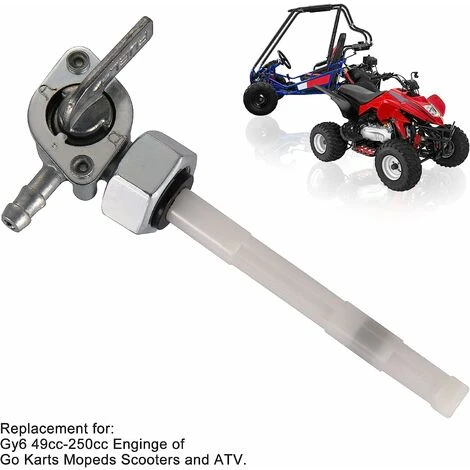 JOORRT Faucet Tube Hose Filter Fuel Gas Tank Switch Replacement For Small Diameter Faucet 50cc 70cc 90cc 110cc 125cc 150cc 200cc 250cc ATV Dirt Bike Go Kart Pit Bike 4 Bike Quad 5 JOORRT Faucet Tube Hose Filter Fuel Gas Tank Switch Replacement For Small Diameter Faucet 50cc 70cc 90cc 110cc 125cc 150cc 200cc 250cc ATV Dirt Bike Go Kart Pit Bike 4 Bike Quad - Image 5