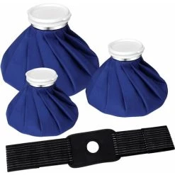 JOORRT Ice Pack Reusable Ice Packs For Injuries - Hot And Cold Therapy - Pain Relief With Breathable Elastic Band - 3 Sizes (6/9/11)