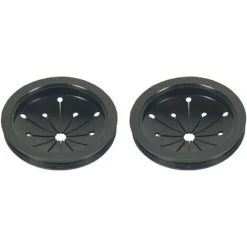 PESCE Set Of 2 Garbage Disposers Garbage Dissipater Garbage Accessories Black