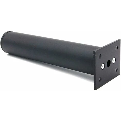 DENUOTOP Set Of 4 Matt Black Adjustable Furniture Legs 38x200mm Aluminium Alloy TV Cabinet Legs For Cabinet Coffee Table, Furniture Sofa Support Leg 2 DENUOTOP Set Of 4 Matt Black Adjustable Furniture Legs 38x200mm Aluminium Alloy TV Cabinet Legs For Cabinet Coffee Table, Furniture Sofa Support Leg - Image 2
