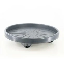 Geezy Plant Trolley Plant Caddy Indoor And Outdoor Pot Caddy Plant Roller With Wheels Round
