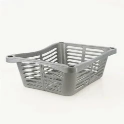 Geezy 3 Tier Wheel Mounted Trolley Basket On Wheels Kitchen Bathroom Children’s Room Office Movable Organiser Well Ventilated Basket Household Storage Rack 7 Geezy 3 Tier Wheel Mounted Trolley Basket On Wheels Kitchen Bathroom Children’s Room Office Movable Organiser Well Ventilated Basket Household Storage Rack -Vonshef shop 71163963 3