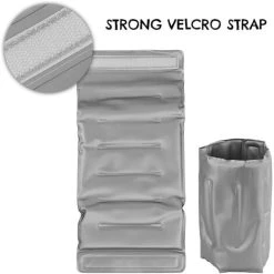 Geezy Flexible Ice Pack Cooler Pack For Travel Picnic Camping Bottle Jacket Reusable -Vonshef shop 71164140 3