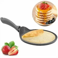 Geezy Pancake Maker Crepe Pan - Non-Stick Frying Pan For Healthy Cooking - PFOA FREE, Granite Stone, 10.5 Inch /26 Cm 7 Geezy Pancake Maker Crepe Pan - Non-Stick Frying Pan For Healthy Cooking - PFOA FREE, Granite Stone, 10.5 Inch /26 Cm -Vonshef shop 71164374 3