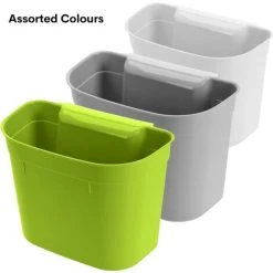 Geezy Kitchen Cupboard Rubbish Bin Hanging Trash Can Over Door Kitchen Waste Basket -Vonshef shop 71164466 5