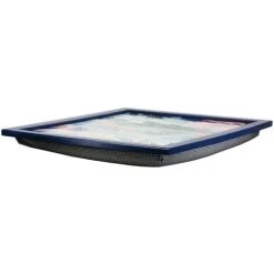 MTS Large Wooden Soft Padded Cushioned Bean Bag Lap Dinner Laptop Food TV Tray (Palm Leaves) 6 MTS Large Wooden Soft Padded Cushioned Bean Bag Lap Dinner Laptop Food TV Tray (Palm Leaves) -Vonshef shop 71178151 3