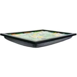 MTS Large Wooden Soft Padded Cushioned Bean Bag Lap Dinner Laptop Food TV Tray (Tropical) -Vonshef shop 71178217 3