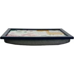 MTS Large Wooden Soft Padded Cushioned Bean Bag Lap Dinner Laptop Food TV Tray (Dinosaurs) 7 MTS Large Wooden Soft Padded Cushioned Bean Bag Lap Dinner Laptop Food TV Tray (Dinosaurs) -Vonshef shop 71178253 4