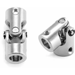 JOORRT 2 Pack 8mm To 8mm Coupling Joint, Universal Steering Shaft, Metal Shaft Coupling -Vonshef shop 71247205 4