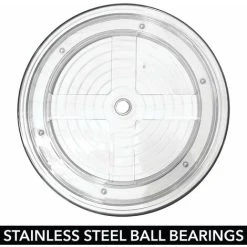 MODOU Kitchen Shelf - Practical Spice Rack For The Kitchen Cabinet - Swivel Plastic Spice Rack With Extra High Edge, Transparent 8 MODOU Kitchen Shelf - Practical Spice Rack For The Kitchen Cabinet - Swivel Plastic Spice Rack With Extra High Edge, Transparent -Vonshef shop 71420782 4