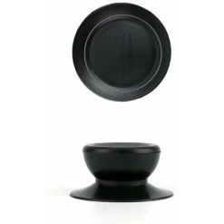 JOORRT 4 Pieces Lid Knob, Universal Kitchen Replacement Handle, Black -Vonshef shop 71883308 3