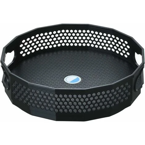 DKSFJKL Turntable, Plastic Turntable Spice Rack For Spices Condiments Kitchen Storage, Kitchen Cupboard Turntable, Spice Turntable 22.56.5cm (Black) 2 DKSFJKL Turntable, Plastic Turntable Spice Rack For Spices Condiments Kitchen Storage, Kitchen Cupboard Turntable, Spice Turntable 22.56.5cm (Black) - Image 2