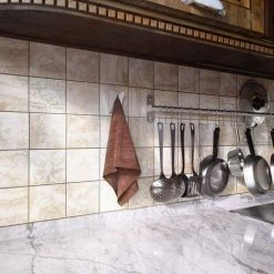 MEZHENG Kitchen Towel Holder Adhesive Hooks Wall Hooks Kitchen Towel Holder Stainless Steel Dish Towel Holder Bathroom Coat Rack Hooks 2 Pieces Modern Brushed, 9 MEZHENG Kitchen Towel Holder Adhesive Hooks Wall Hooks Kitchen Towel Holder Stainless Steel Dish Towel Holder Bathroom Coat Rack Hooks 2 Pieces Modern Brushed, -Vonshef shop 72508454 5