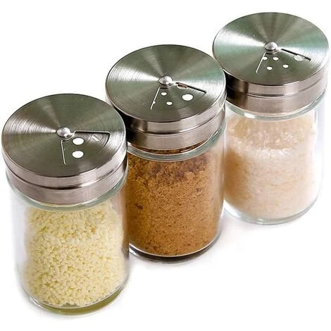 MEZHENG 4 Pack Spice Jars 3 MEZHENG 4 Pack Spice Jars - Image 3