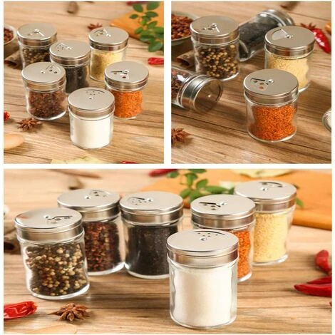 MEZHENG 4 Pack Spice Jars 5 MEZHENG 4 Pack Spice Jars - Image 5