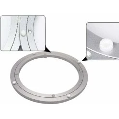 DKSFJKL Lazy Susan, Table Lazy Susan, Heavy Duty Lazy Susan, Easy To Install Non-Slip Rubber Feet, For Kitchen, Living Room (10 Inches) 7 DKSFJKL Lazy Susan, Table Lazy Susan, Heavy Duty Lazy Susan, Easy To Install Non-Slip Rubber Feet, For Kitchen, Living Room (10 Inches) -Vonshef shop 72584593 3