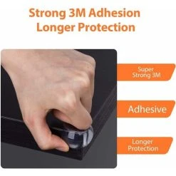 JOORRT Corner Protectors 20 Pieces Child Table Corner Protection Transparent Baby Table Corners Adhesive And Resistant Furniture With Zip Bag 8 JOORRT Corner Protectors 20 Pieces Child Table Corner Protection Transparent Baby Table Corners Adhesive And Resistant Furniture With Zip Bag -Vonshef shop 72598803 4