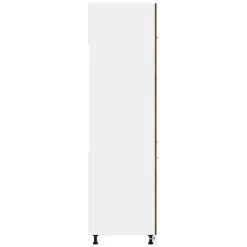 Refrigerator Cabinet Smoked Oak 60x57x207 Cm Engineered Wood VidaXL 9 Refrigerator Cabinet Smoked Oak 60x57x207 Cm Engineered Wood VidaXL -Vonshef shop 74500018 5