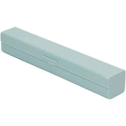 EINEMGELD Plastic Cling Film Dispenser With Refillable Cutter, Cling Film Dispenser, Aluminum Foil Dispenser For Kitchen, Handy Cutter Tool (Sky Blue)