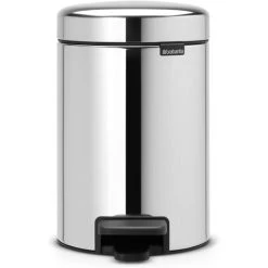 EINEMGELD 112645 Newicon Pedal Bin With Plastic Bucket, 5 L - Matt Steel 8 EINEMGELD 112645 Newicon Pedal Bin With Plastic Bucket, 5 L - Matt Steel -Vonshef shop 75325060 4