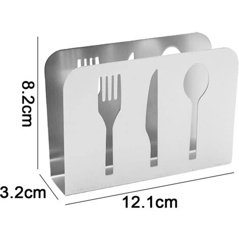 FVBJD Modern Style Stainless Steel Collection Napkin Holder Paper Towel Rack 2 FVBJD Modern Style Stainless Steel Collection Napkin Holder Paper Towel Rack - Image 2