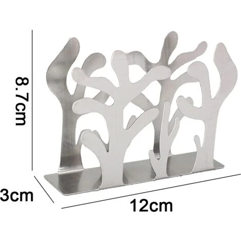 FVBJD Modern Style Stainless Steel Collection Napkin Holder Paper Towel Rack 2 FVBJD Modern Style Stainless Steel Collection Napkin Holder Paper Towel Rack - Image 2