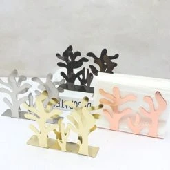 FVBJD Modern Style Stainless Steel Collection Napkin Holder Paper Towel Rack -Vonshef shop 75725055 3