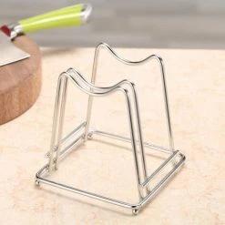 JOORRT Stainless Steel Cutting Board Support Stander Rack Cutting Kitchen Organizer Kitchen -Vonshef shop 76384236 2