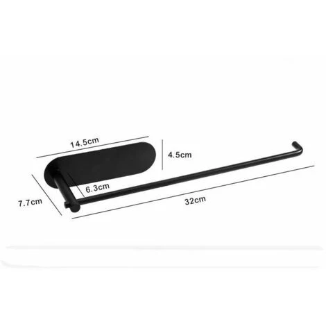 MONLY Round Paper Towel Holder Without Puncher Stainless Steel Paper Towel Holder 5 MONLY Round Paper Towel Holder Without Puncher Stainless Steel Paper Towel Holder - Image 5