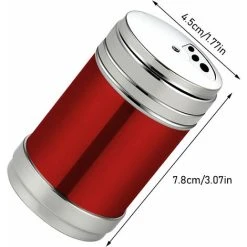 Devenirriche 4 Pieces Spice Jars, Spice Boxes With Swing Lid For Salt, Pepper, Herbs, 3 Sprinkling Modes 7 Devenirriche 4 Pieces Spice Jars, Spice Boxes With Swing Lid For Salt, Pepper, Herbs, 3 Sprinkling Modes -Vonshef shop 77696942 3
