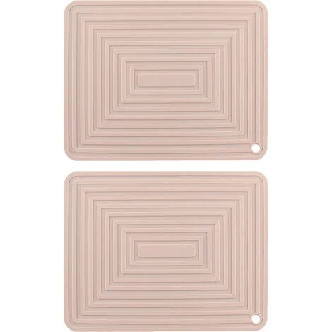 PESCE Silicone Trivet Mat For Hot Dishes/Heat Resistant Pot Holder, Non Slip Thick Flexible Hot Pads For Kitchen Table Pink 1 PESCE Silicone Trivet Mat For Hot Dishes/Heat Resistant Pot Holder, Non Slip Thick Flexible Hot Pads For Kitchen Table Pink