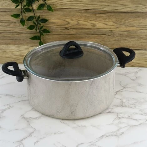 Geezy Cream Cooking Set 5pc Non-Stick Pots Pans Cookware Gas Halogen Electric Cookers 4 Geezy Cream Cooking Set 5pc Non-Stick Pots Pans Cookware Gas Halogen Electric Cookers - Image 4