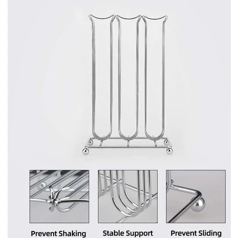 HEGUYEY Coffee Capsule Holder For 42pcs Nespresso Coffee Capsules, Nespresso Capsule Coffee Holder, Coffee Pod Holder Stand, Coffee Rack Storage Holder For Office Kitchen 4 HEGUYEY Coffee Capsule Holder For 42pcs Nespresso Coffee Capsules, Nespresso Capsule Coffee Holder, Coffee Pod Holder Stand, Coffee Rack Storage Holder For Office Kitchen - Image 4