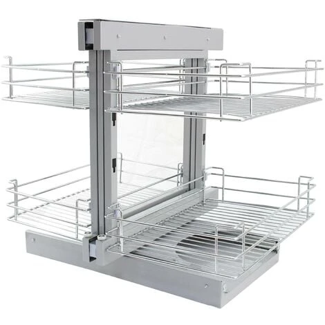 KuKoo RH Magic Corner Kitchen Pull Out Baskets, Slide Out 1 KuKoo RH Magic Corner Kitchen Pull Out Baskets, Slide Out