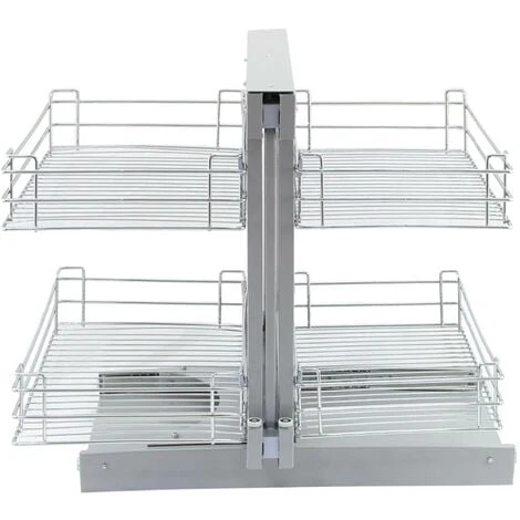 KuKoo RH Magic Corner Kitchen Pull Out Baskets, Slide Out 4 KuKoo RH Magic Corner Kitchen Pull Out Baskets, Slide Out - Image 4