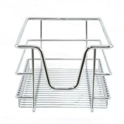 KuKoo 2 X Kitchen Pull Out Soft Close Baskets, 300mm Wide -Vonshef shop 7994731 3