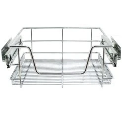 KuKoo 2 X Kitchen Pull Out Soft Close Baskets, 400mm Wide 9 KuKoo 2 X Kitchen Pull Out Soft Close Baskets, 400mm Wide -Vonshef shop 7994733 5