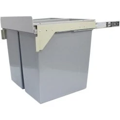 KuKoo Pullout Dust Bin Soft Close Sliding Recycling Double -Vonshef shop 7994739 4