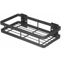 ECHOO Floating Shelves Wall Mounted Kitchen Seasoning Bottle Storage Shelves Spice Rack Bathroom Organizer Holder,model:Black 25cm -Vonshef shop 79954915 4