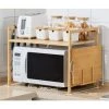 Livingandhome Free Standing Kitchen Organizer Rack Storage Shelf Spice Jars Rack