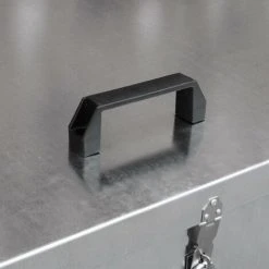 Monster Shop Large Storage Feed Bins 64L Galvanised Metal Waterproof Rodent -Vonshef shop 81657706 5