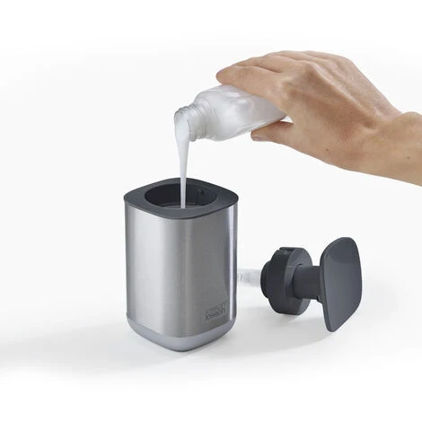 Joseph Joseph Extend Expandable Drainer With Draining Spout + Stainless Steel Liquid Soap Dispenser (85189) 3 Joseph Joseph Extend Expandable Drainer With Draining Spout + Stainless Steel Liquid Soap Dispenser (85189) - Image 3